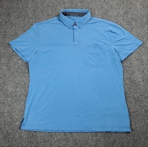 Lululemon Polo Shirt Mens Large Golf Performance Athletic Stretch Back Pocket
